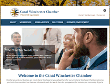 Tablet Screenshot of canalwinchester.com